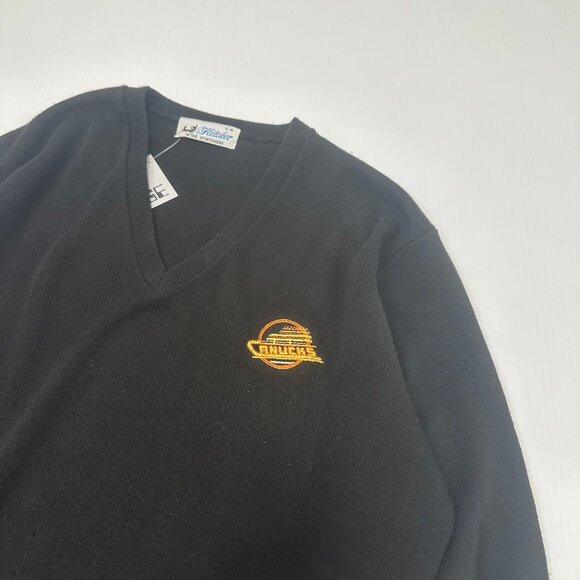 Vintage Vancouver Canucks Mini Logo Sweater L - Picture 2 of 3